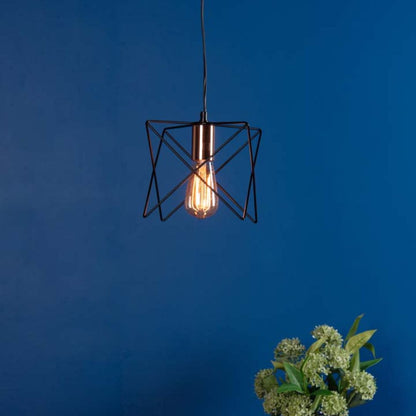 Olson 1-Light Black Ceiling Light