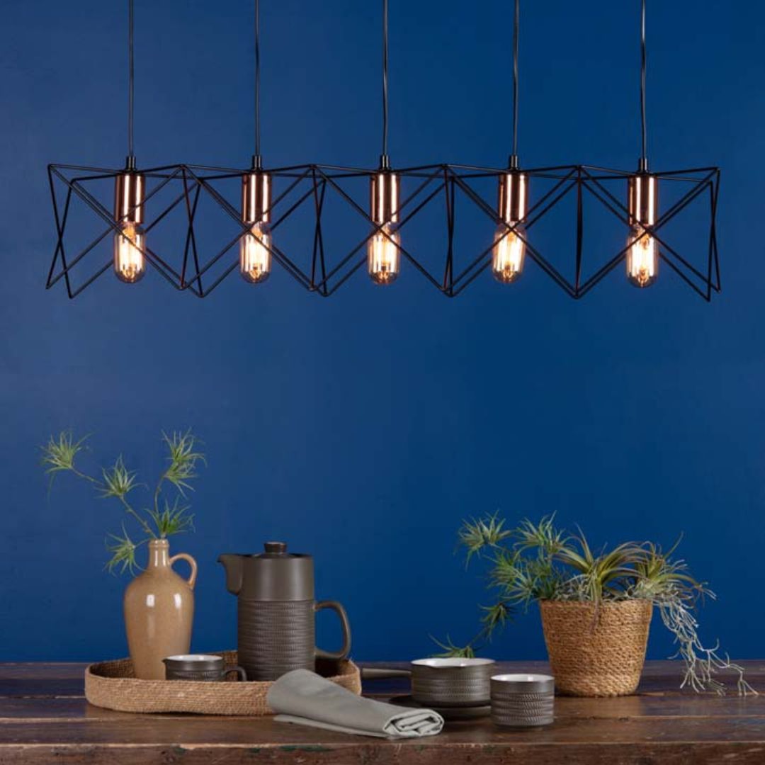 Olson 5 Light Ceiling Bar