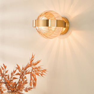 Ophira Antique Gold Wall Light