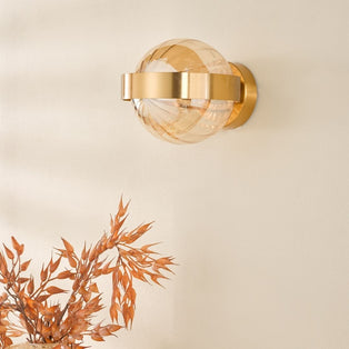 Ophira Antique Gold Wall Light
