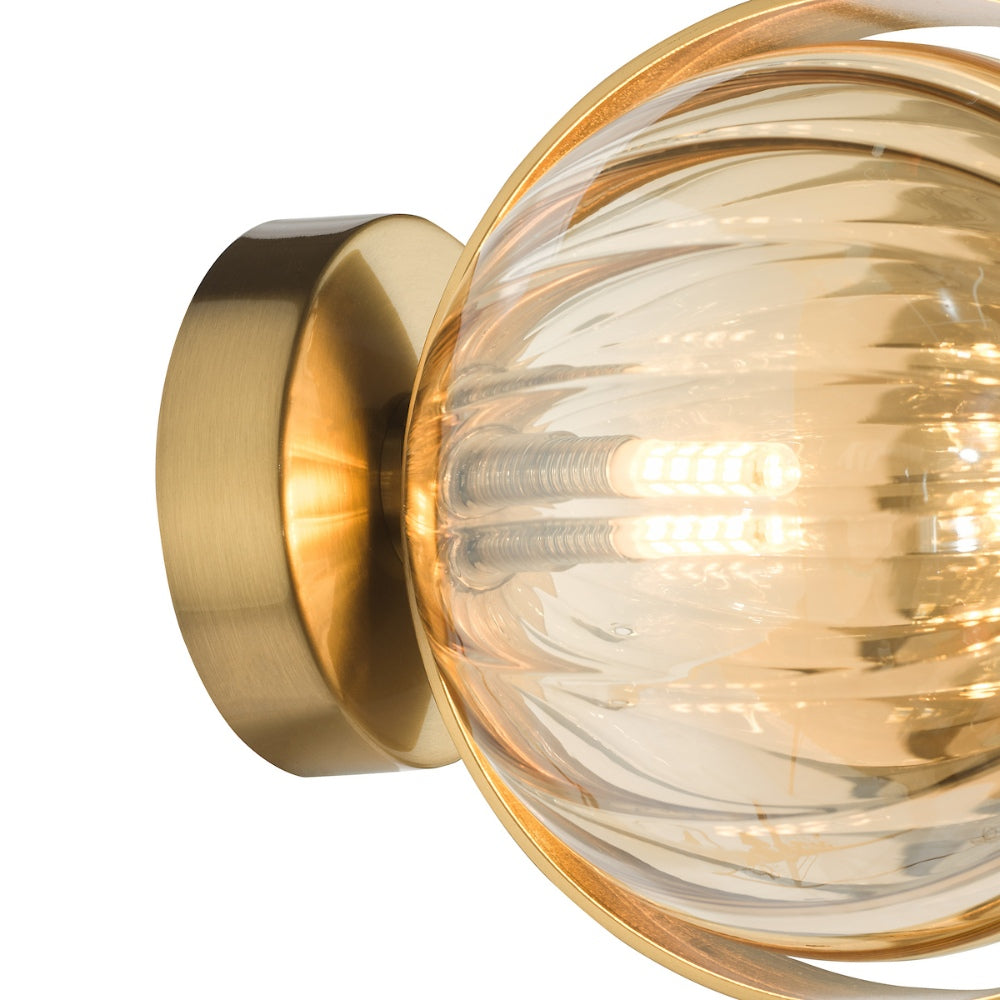 Ophira Antique Gold Wall Light