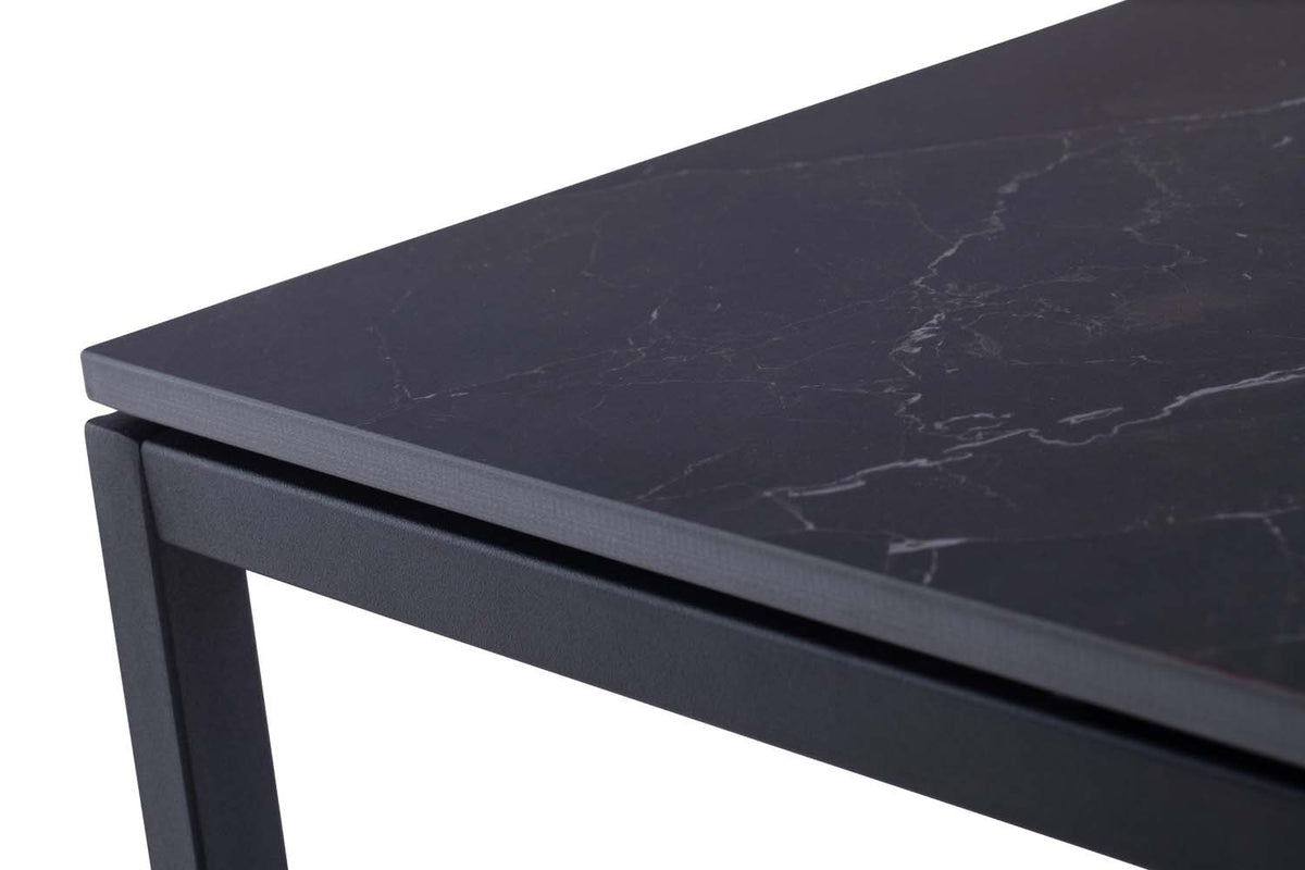 Oslo Black Marble Stone Coffee Table