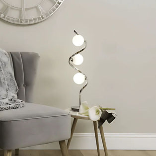 Bombo 3 Light Table Lamp Polished Chrome