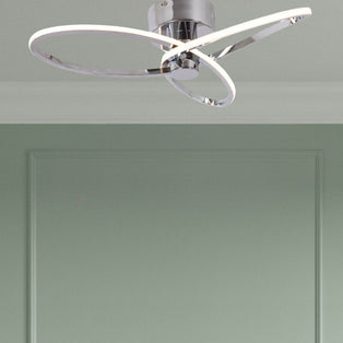 Reggie LED Semi Flush Ceiling Light