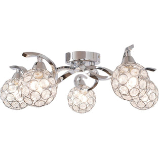 Zana 5 Light Semi Flush Ceiling Light