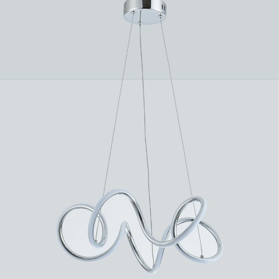 Aurielle Chrome LED Pendant Ceiling Light