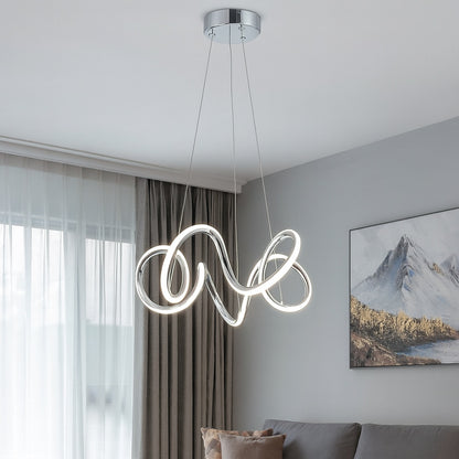 Aurielle Chrome LED Pendant Ceiling Light