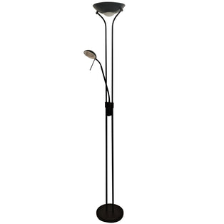 Tiree LED Mother and Child Black Floor Lamp