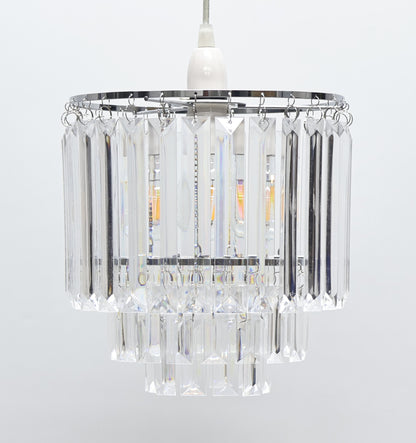 Bria Clear Glass Easy-Fit Pendant