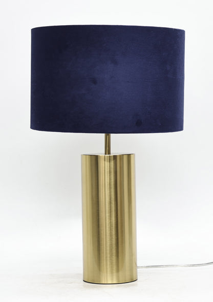 Ziva Large Navy Touch Table Lamp
