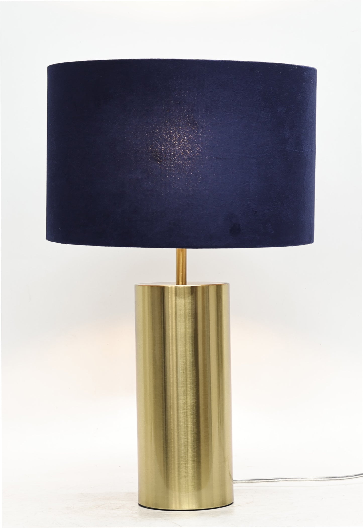 Ziva Large Navy Touch Table Lamp