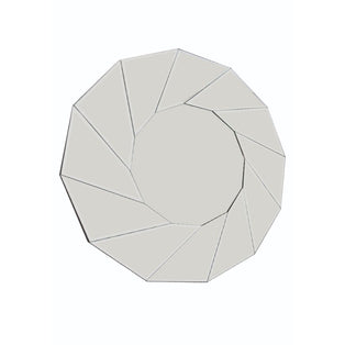 Burford 76x76cm Round Mirror