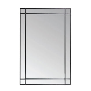 Modern Black Extra Large Mirror 200cm x 100cm