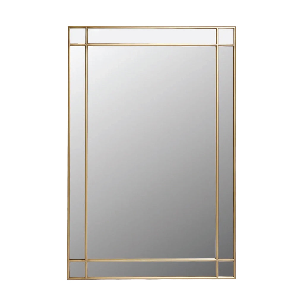 Modern Champagne Large Mirror 150cm x 100cm