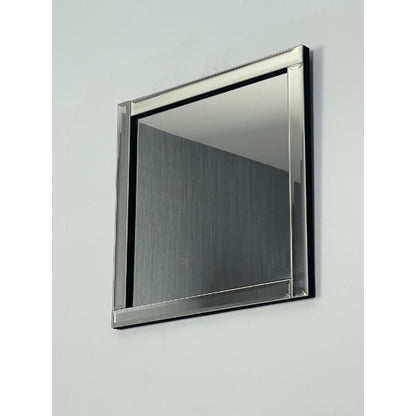Nolan Square 30x30cm Silver Mirror