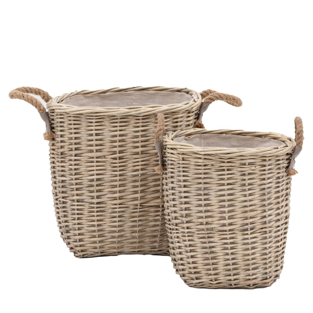 Paraíso Square Baskets Set of 2