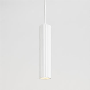 Anna 1-Light Sand and White Pendant