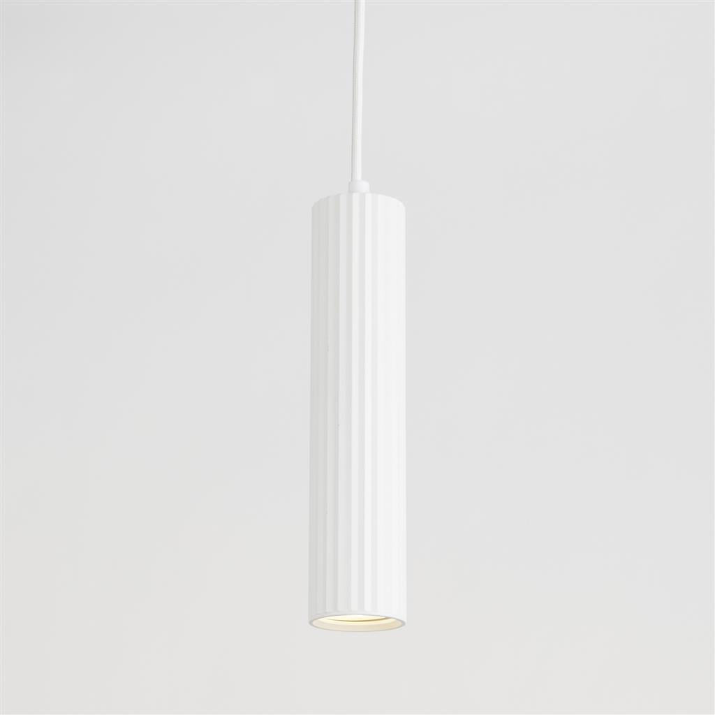 Anna 1-Light Sand and White Pendant