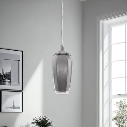 Stephie Pendant Ceiling Light Satin Nickel