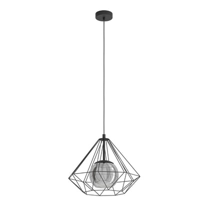 Burton Black Pendant Light