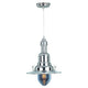 Penge Polished Chrome Fisherman Pendant Ceiling Light