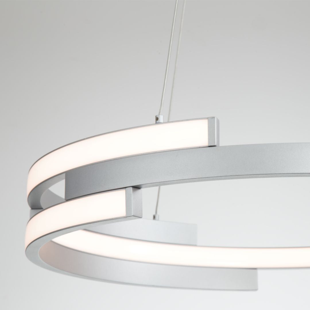Helmi Silver LED Pendant Ceiling Light