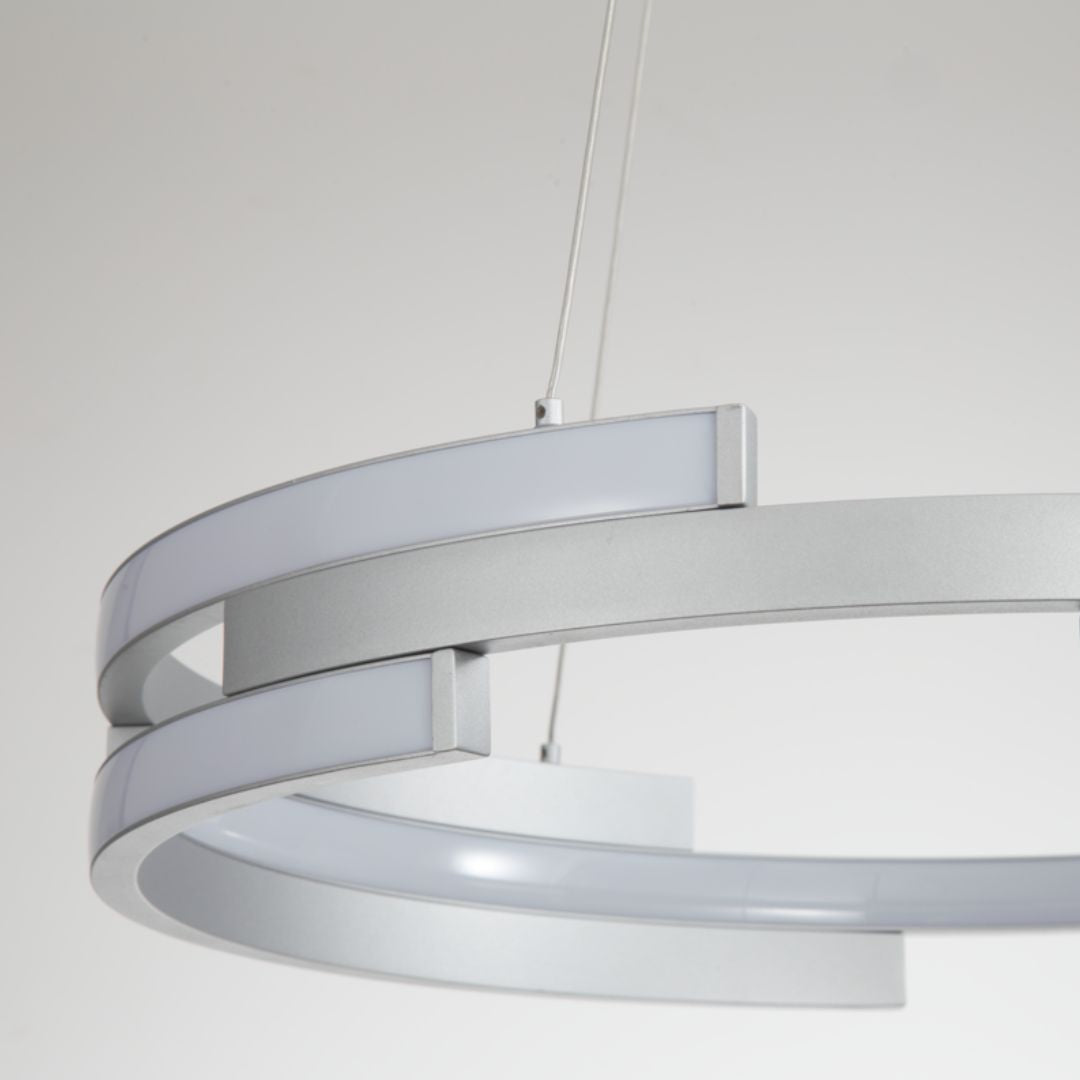 Helmi Silver LED Pendant Ceiling Light