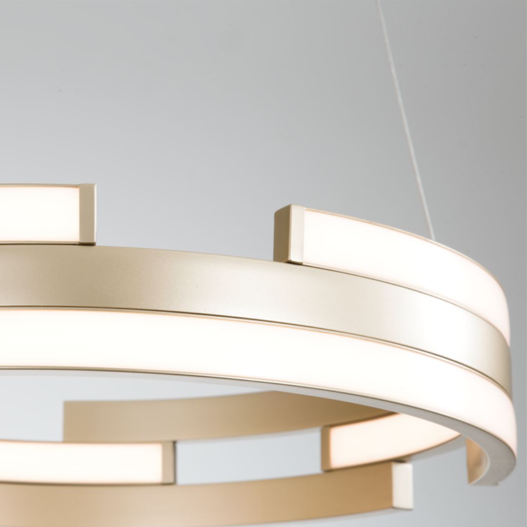 Helmi Large Gold LED Pendant Ceiling Light