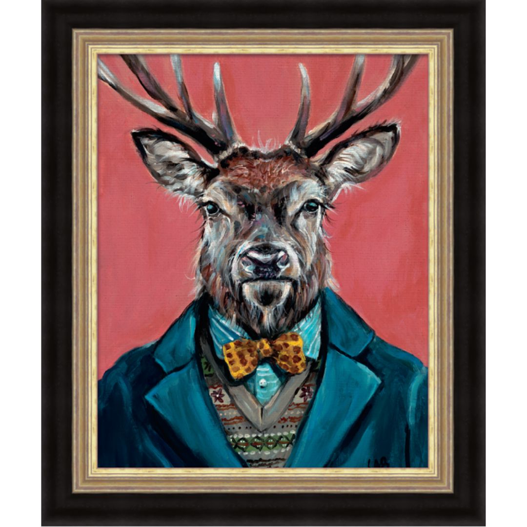 Callum the Deer Framed Wall Art