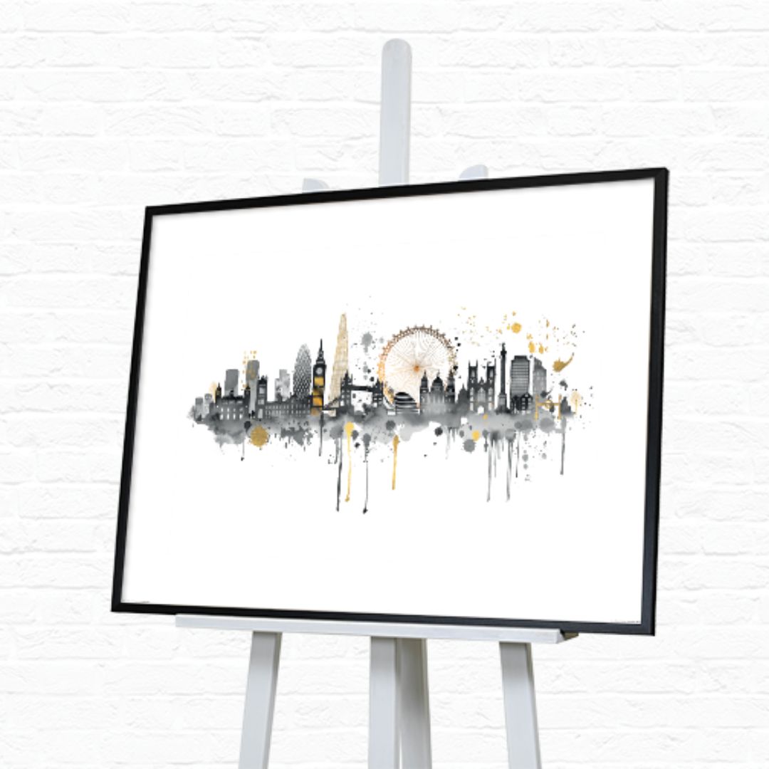 London Skyline Framed Wall Art