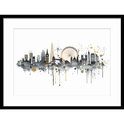 London Skyline Framed Wall Art