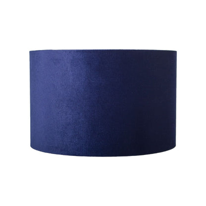 Lux 25cm Midnight Blue Velvet Shade