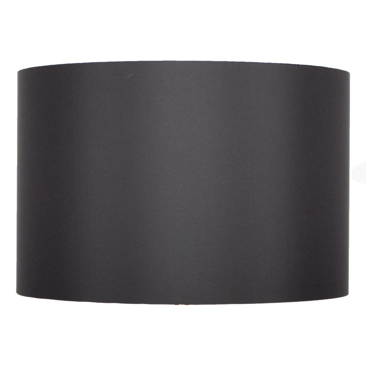 Metallic 40cm Black Silk Light Shade with Gold Card Lining