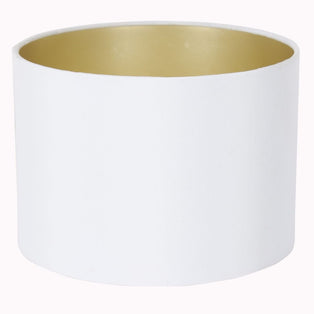 Metallic 40cm Cream Shade