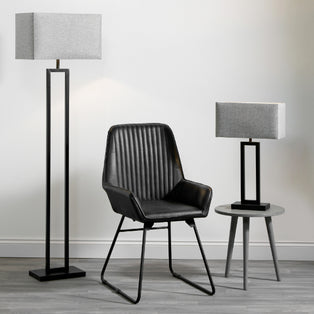 Walsten Black Table Lamp