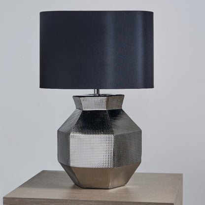 Alada Black & Silver Table Lamp