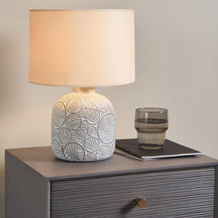 Gloria Natural Ceramic Table Lamp