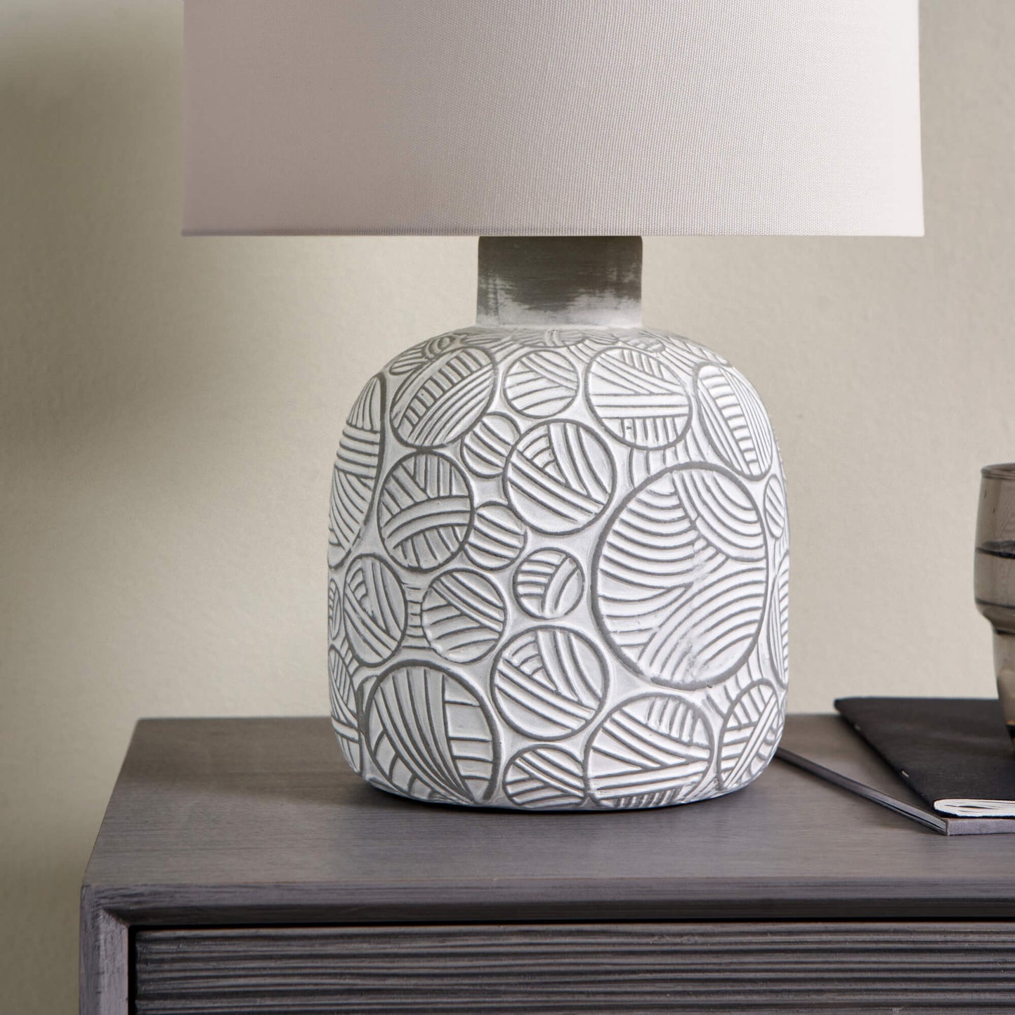 Gloria Natural Ceramic Table Lamp