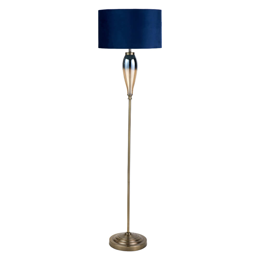 Elena Blue Floor Lamp