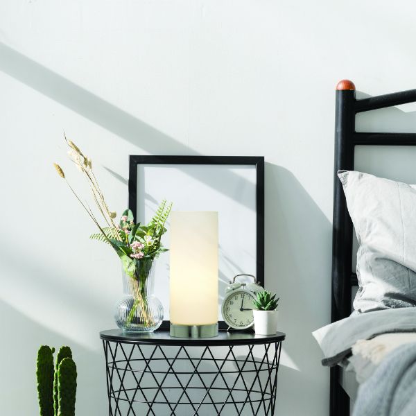 Lori 26cm Glass Touch Table Lamp