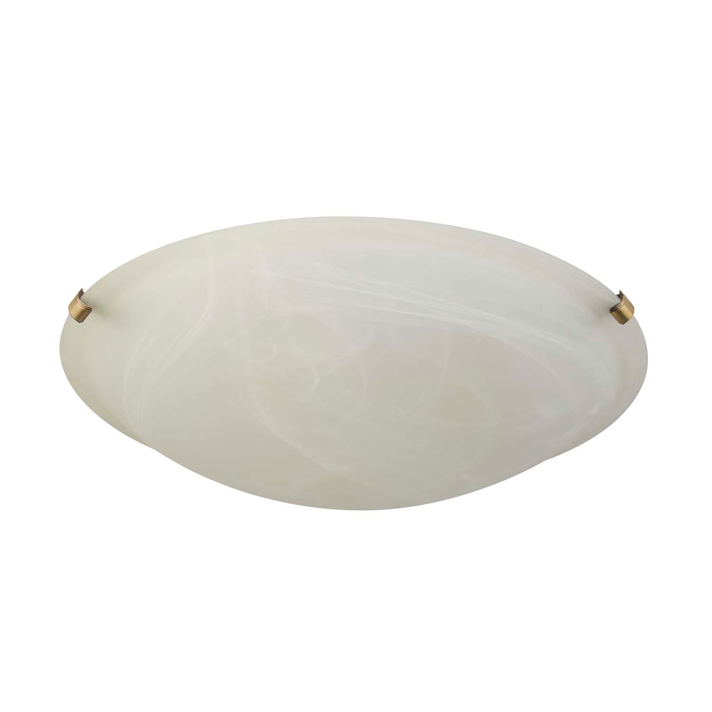 Kent Flush Antique Brass Ceiling Light
