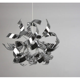 Lyndsay Large Pendant Light Shade Chrome