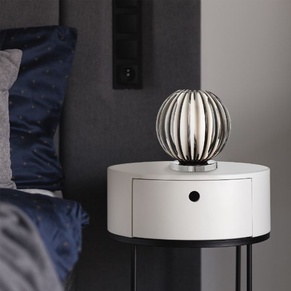 Sanday 26cm Touch Table Lamp Smoke