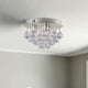 Diana 3 Light Semi Flush Ceiling Light