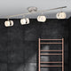 Jenner Polished Chrome & Glass LED Spotlight Bar