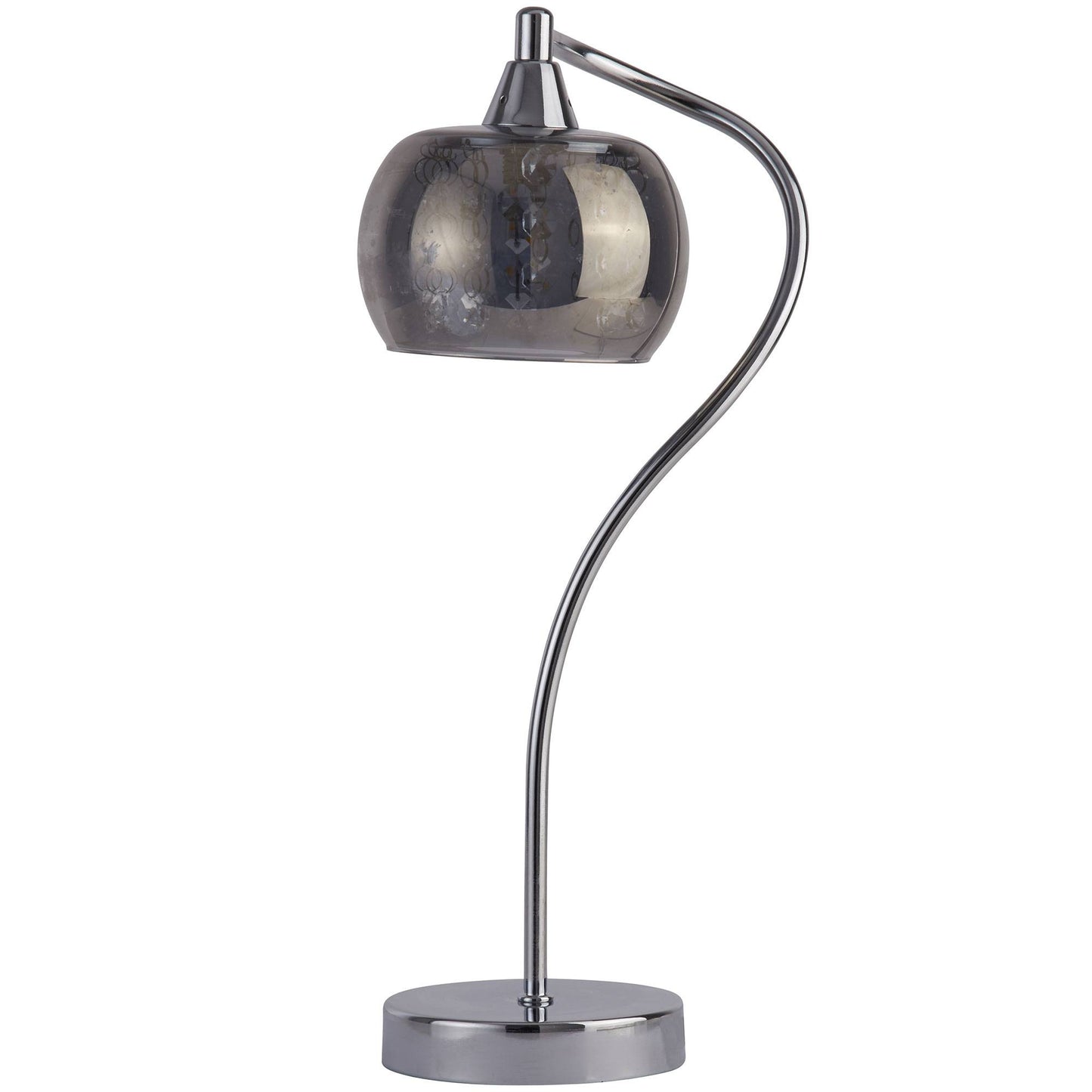 Escada 42.5cm Table Lamp Polished Chrome