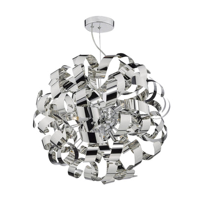 Rawley 9 Light Ceiling Light Polished Chrome