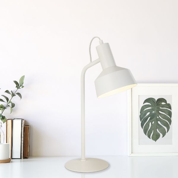 Fredrik Cream Desk Table Lamp