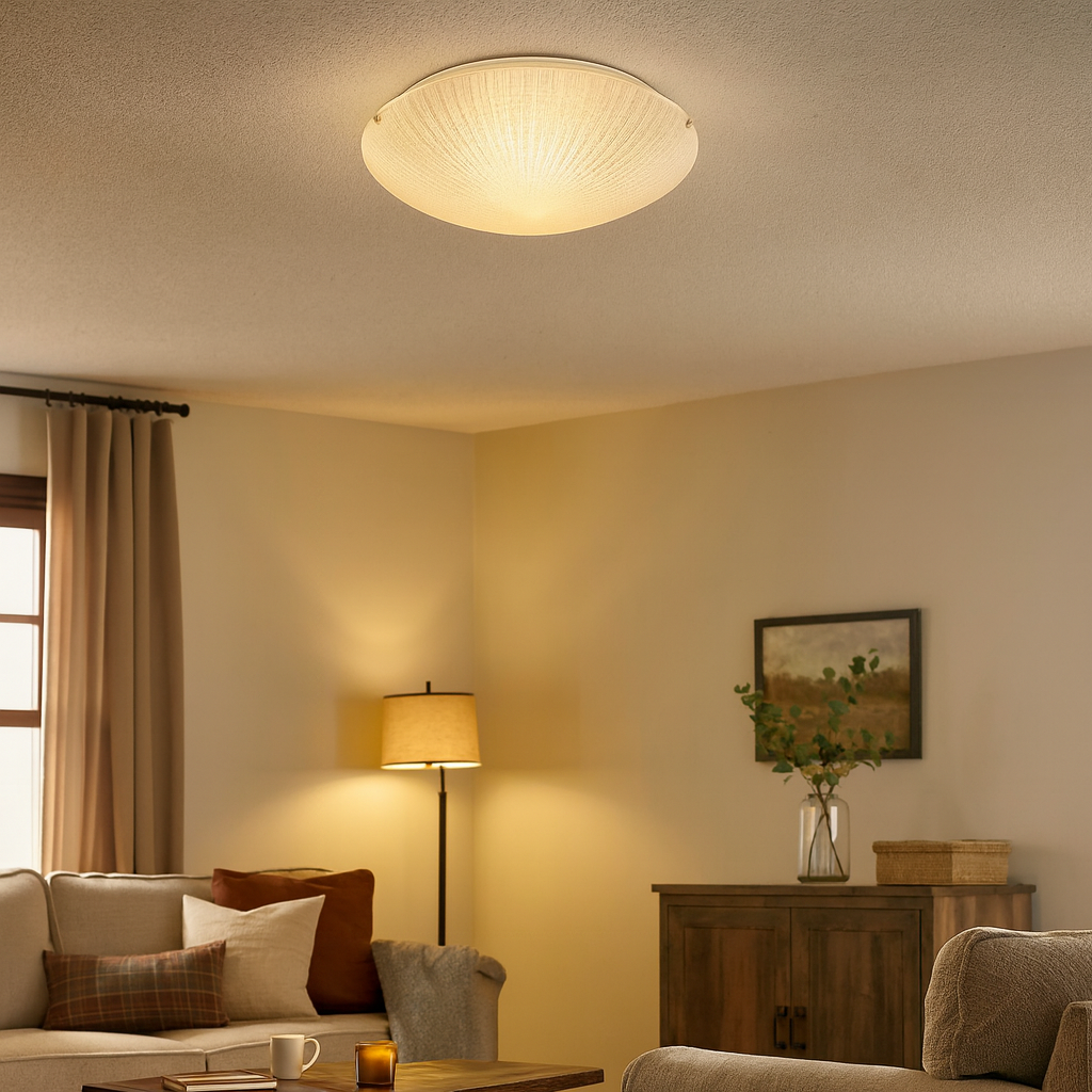 Moretz Large 3 Light Flush Ceiling Light