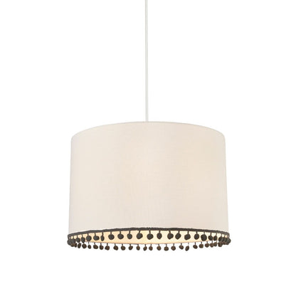 Dolly Large White & Grey Ceiling Shade